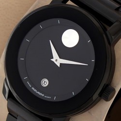 Movado Bold Ceramic Black Watch